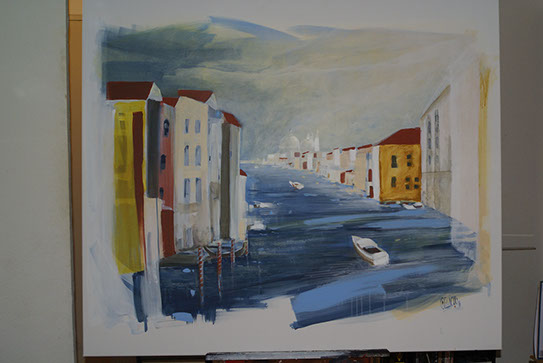 peinture à l'huile de grand tetras sur bois